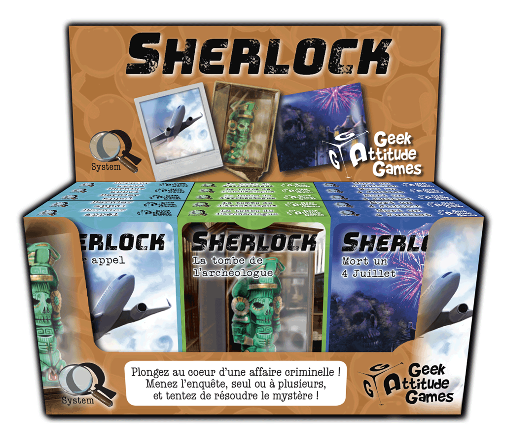 Display 1 Q System - Série Sherlock (Q1,Q2,Q3)