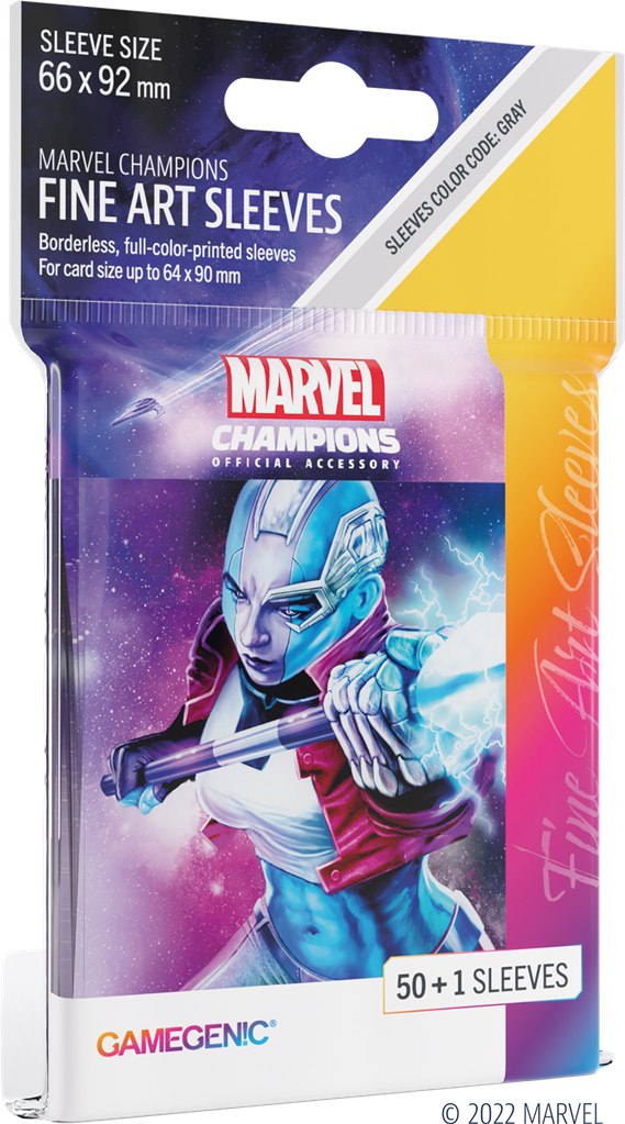 GG : 50 sleeves Marvel Champions FINE ART Nebula