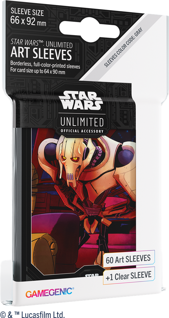 GG : SW Unlimited Art Sleeves : General Grievous GG : SW Unlimited Art Sleeves : General Grievous