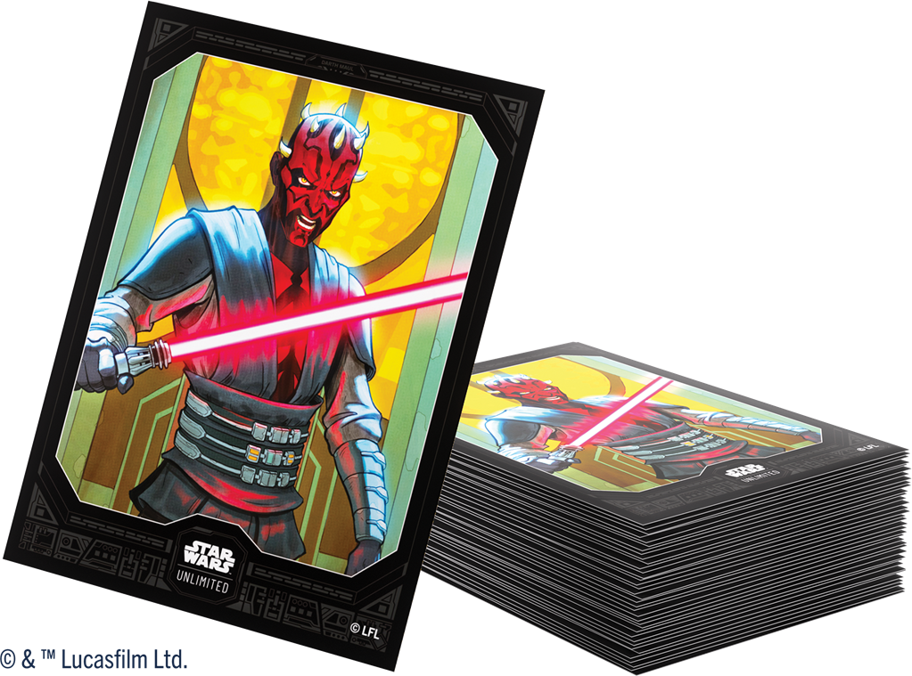 GG : SW Unlimited Art Sleeves : Darth Maul GG : SW Unlimited Art Sleeves : Darth Maul