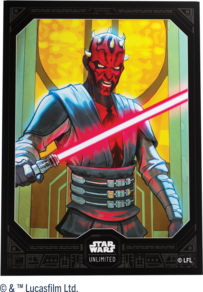 GG : SW Unlimited Art Sleeves : Darth Maul GG : SW Unlimited Art Sleeves : Darth Maul