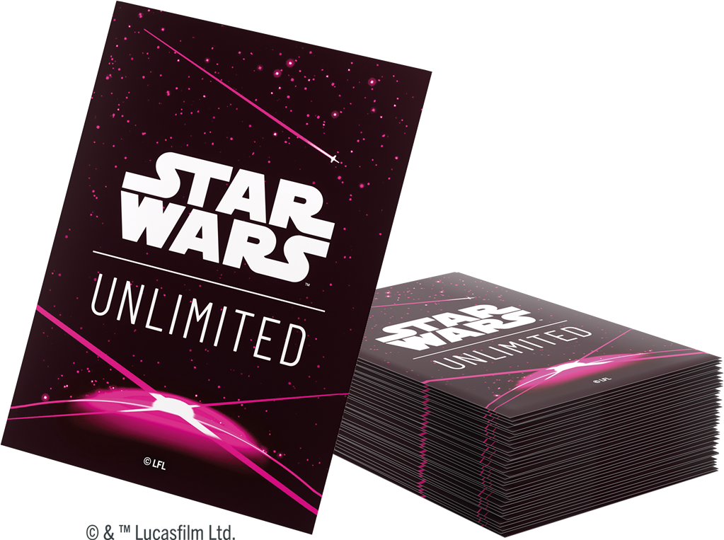 GG : SWU Art Sleeves - Card Back Magenta