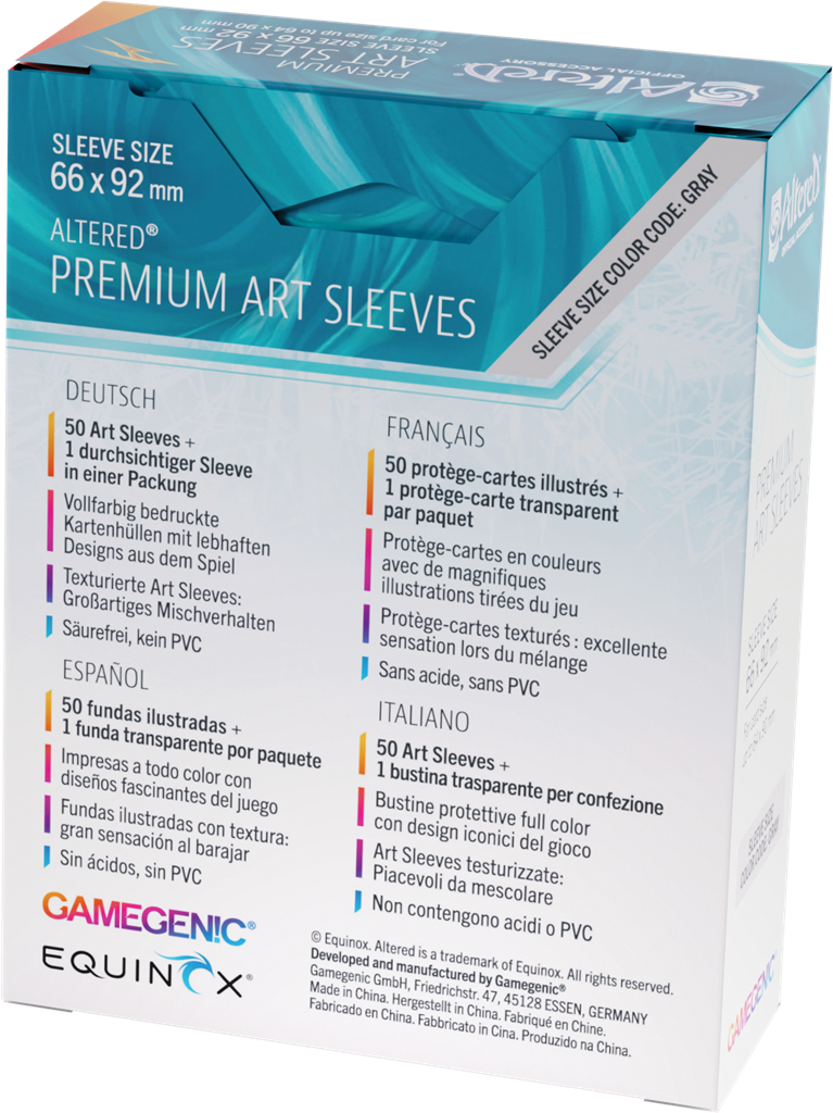 GG: Altered: Art Sleeves - Ice Storm