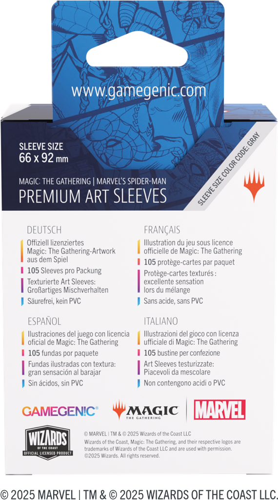 GG : MTG SPM Premium Art Sleeves - Venom