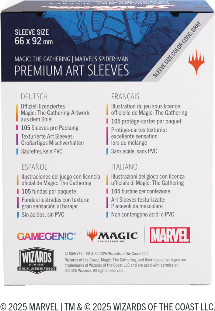 GG : MTG SPM Premium Art Sleeves - SPM Miles GG : MTG SPM Premium Art Sleeves - SPM Miles