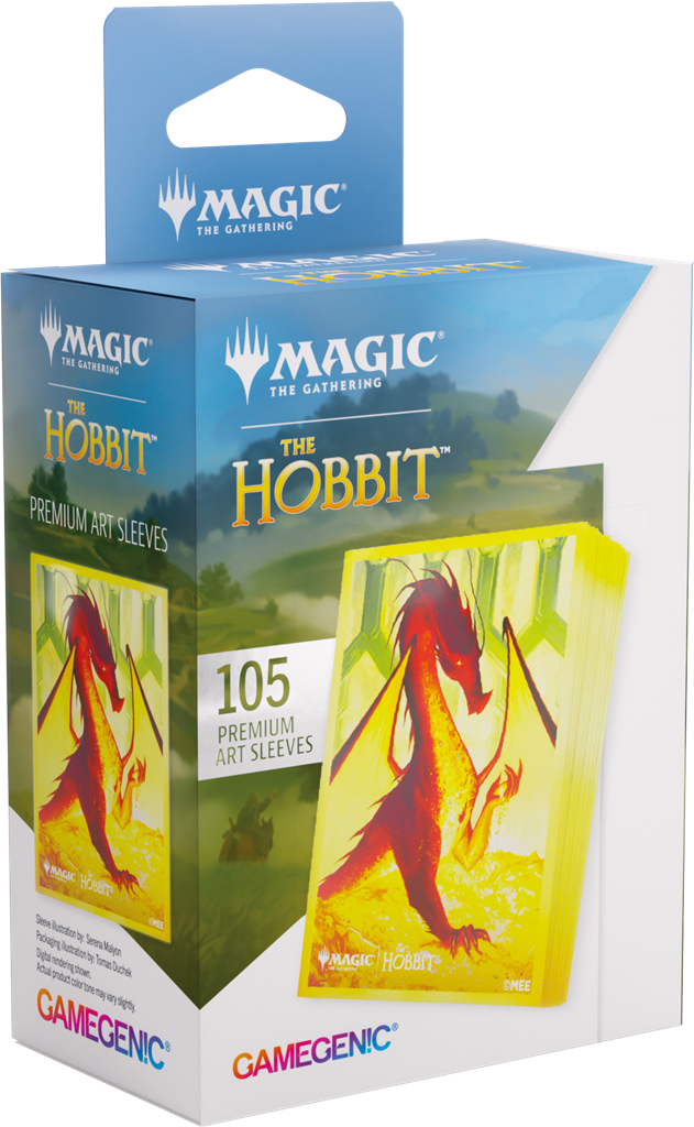 GG: MTG Hobbit Premium Art Sleeves - Smaug
