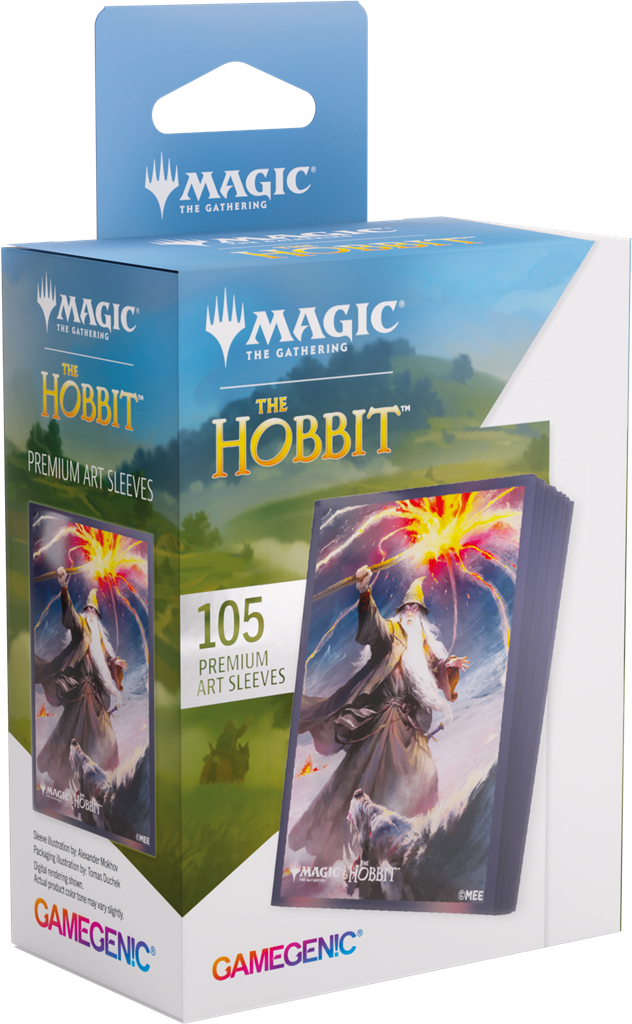 GG: MTG Hobbit Premium Art Sleeves - Gandalf