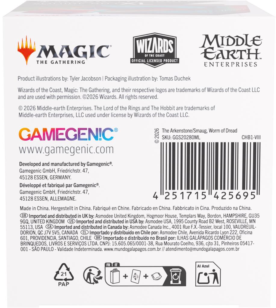 GG: MTG Hobbit Squire 80+ XL - Arkenstone/Smaug