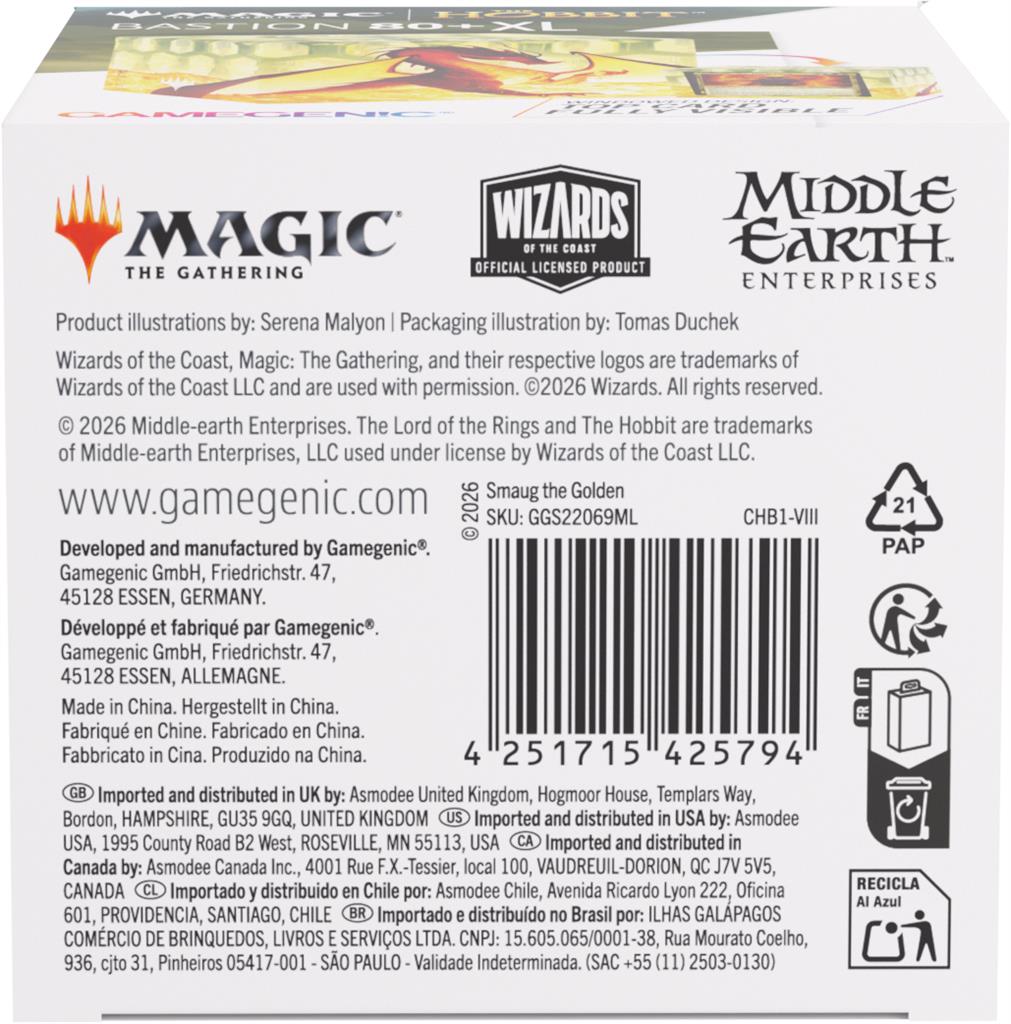GG: MTG Hobbit Bastion 80+ XL - Smaug
