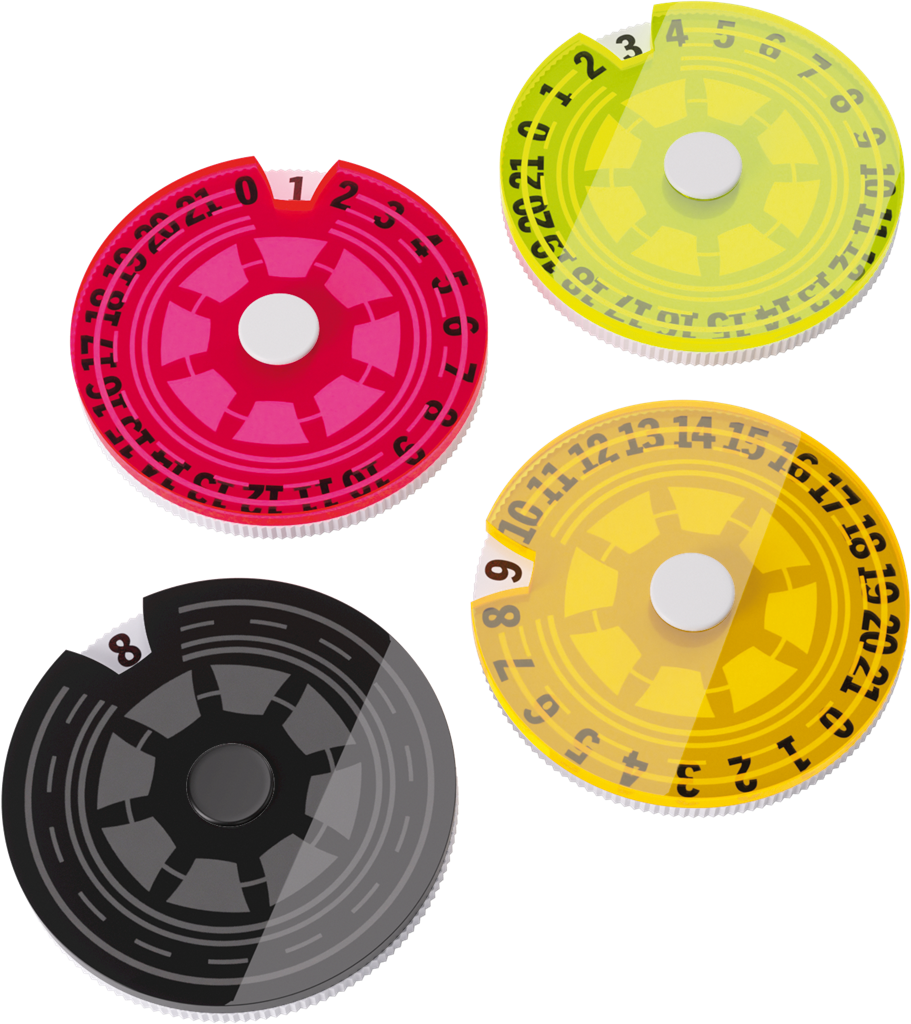 GG : Life Counters Set of 4 Single Dials