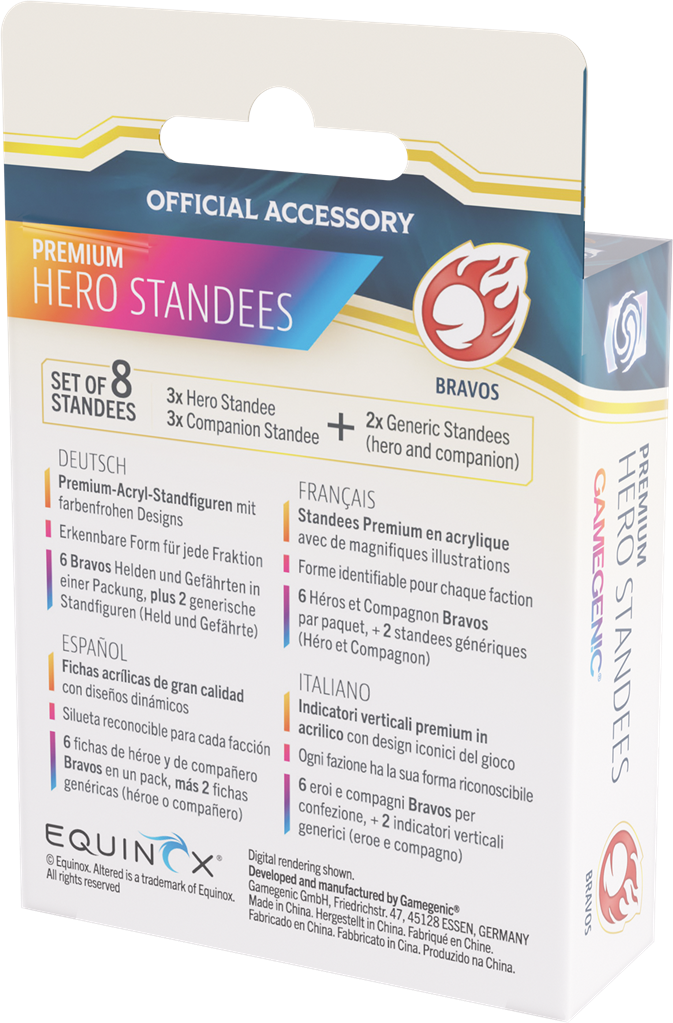 GG : Altered : Premium Hero Standees - Bravos GG : Altered : Premium Hero Standees - Bravos