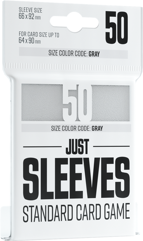 GG : 50 Just Sleeves - Standard Card Game White GG : 50 Just Sleeves - Standard Card Game White