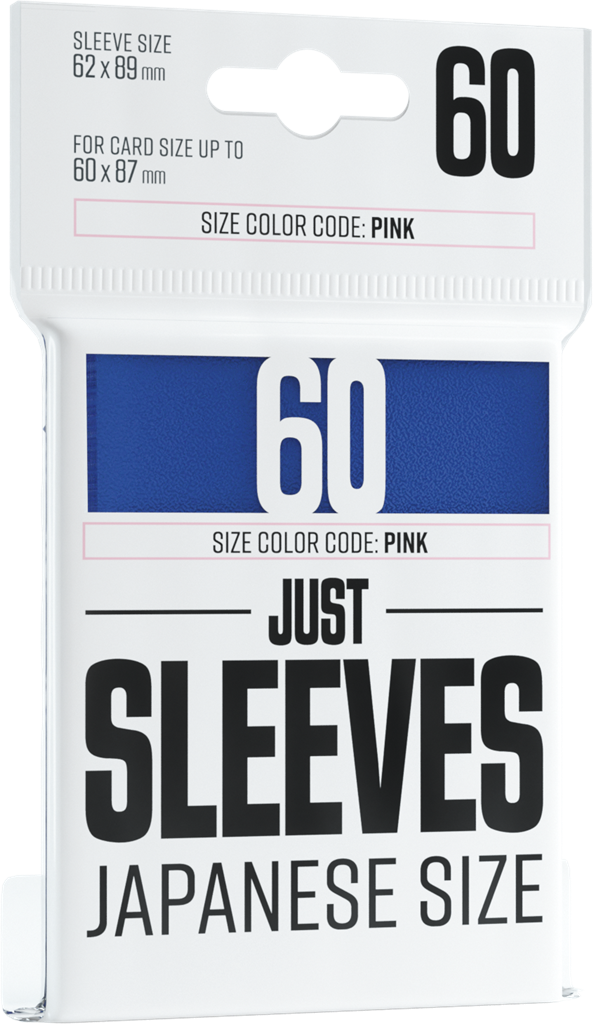 GG : 60 Just Sleeves - Japanese Size Blue
