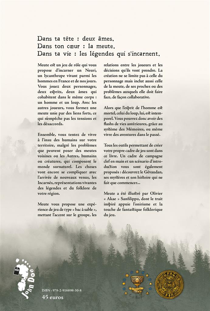 Meute, livre de base Meute, livre de base