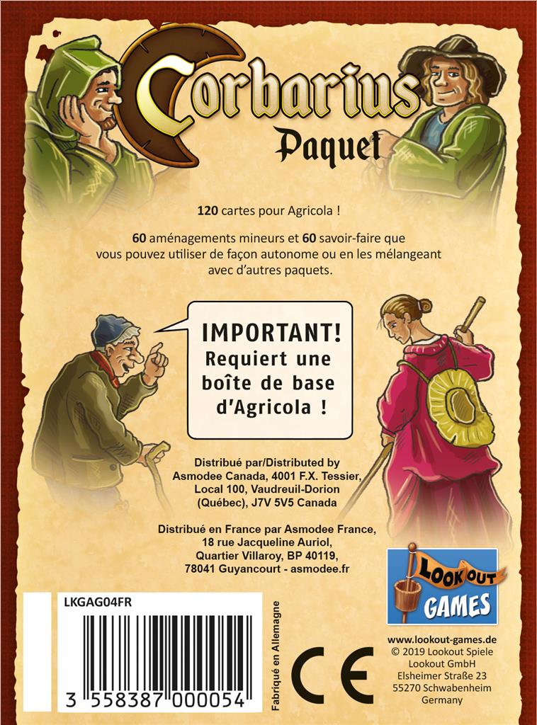 Agricola: Corbarius Deck FR