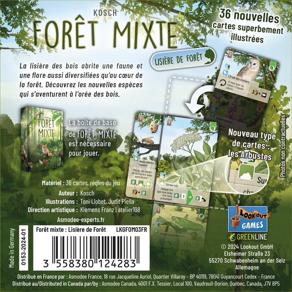Forêt Mixte : Lisière de Forêt (Ext) Forêt Mixte : Lisière de Forêt (Ext)