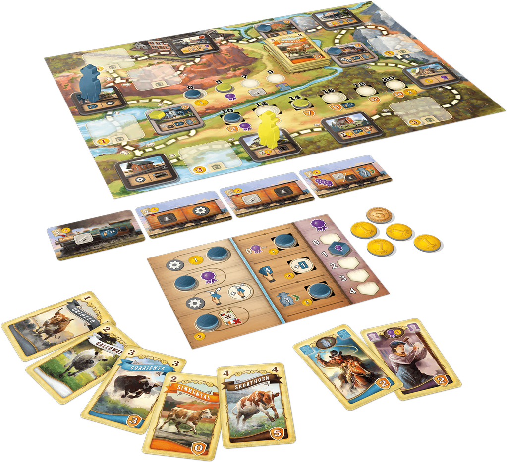 Great Western Trail - El Paso Base Game Great Western Trail - El Paso Base Game