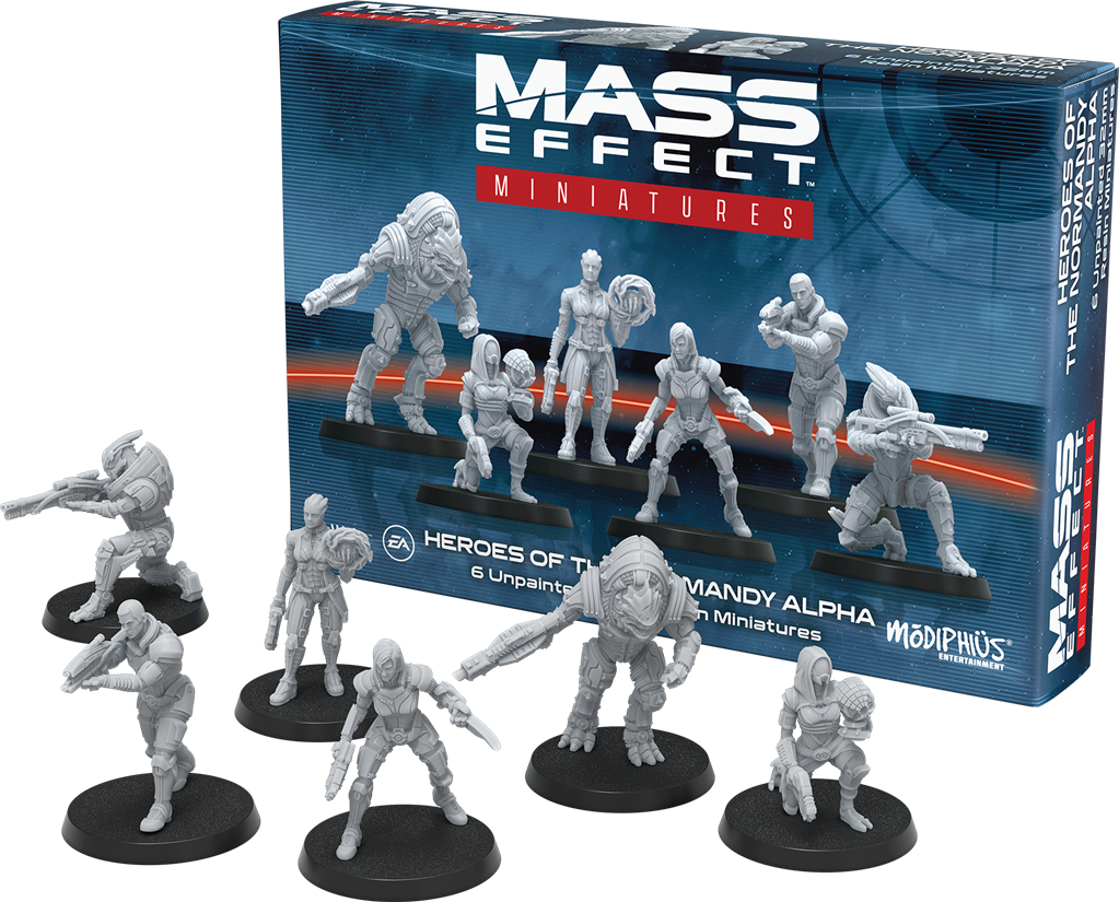 ME: Heroes of the Normandy Alpha (Resin Set) ME: Heroes of the Normandy Alpha (Resin Set)