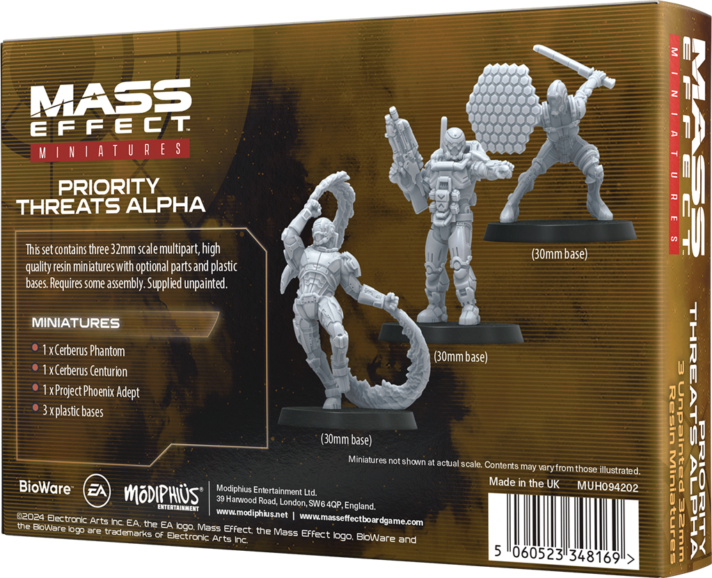 ME: Prioriy Threats Alpha (Resin Set) EN ME: Prioriy Threats Alpha (Resin Set) EN