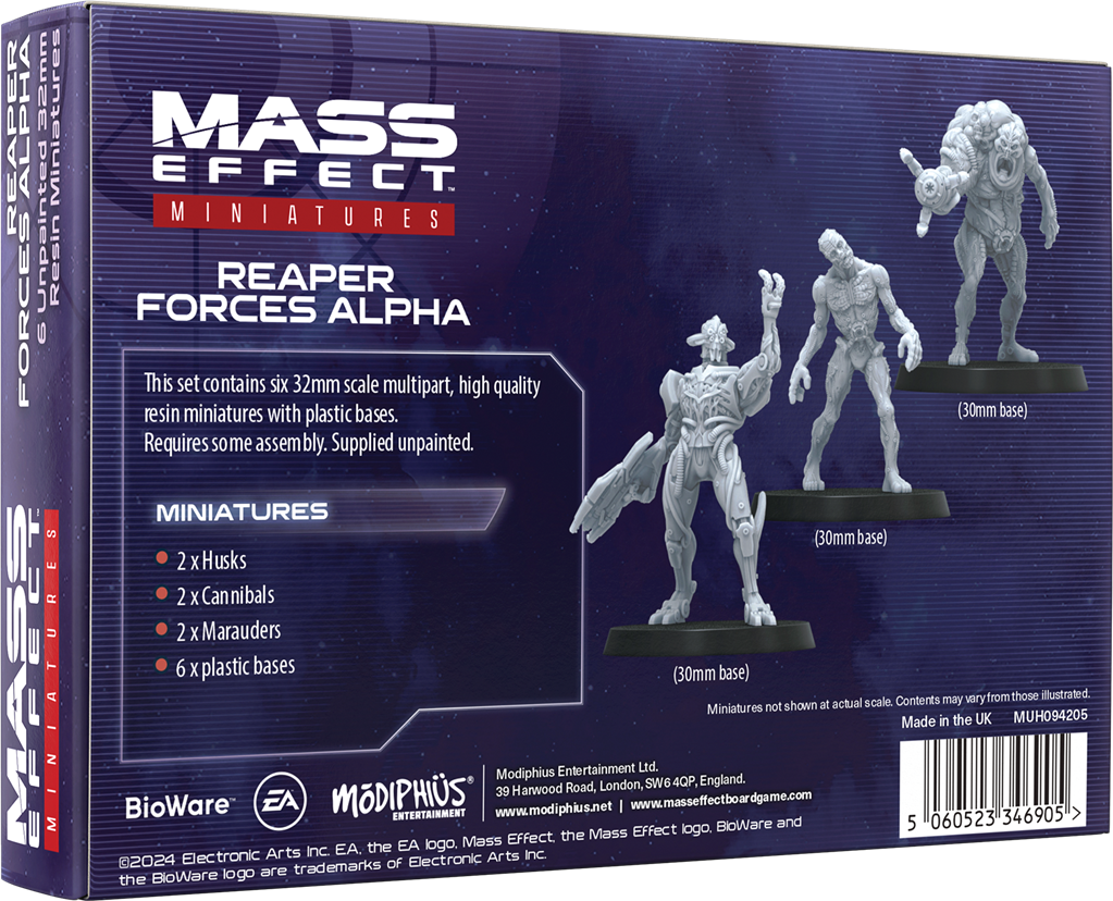 ME: Reaper Forces Alpha (Resin Set) EN ME: Reaper Forces Alpha (Resin Set) EN