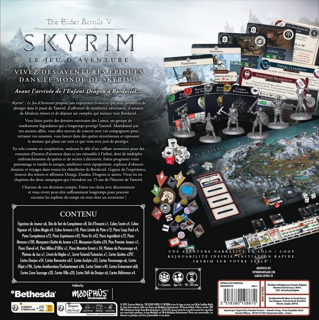 The Elder Scroll V : Skyrim The Adventure Game