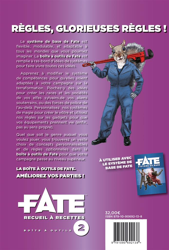 Fate : Boite à outils 1 Fate : Boite à outils 1