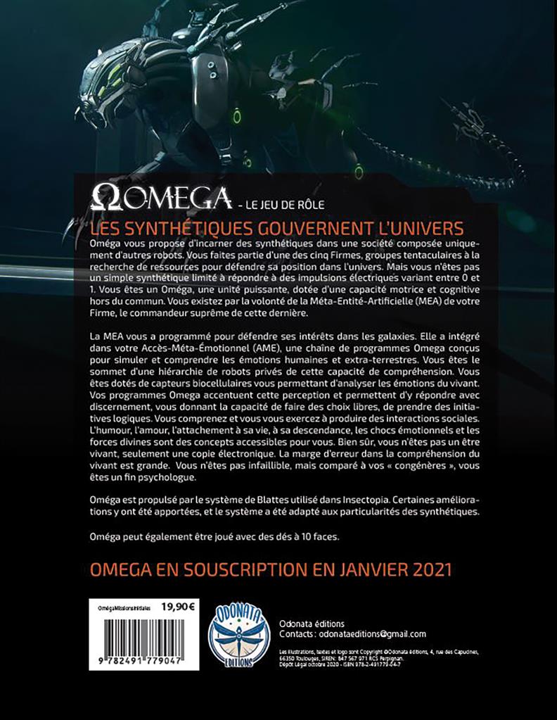 Oméga : Missions initiales