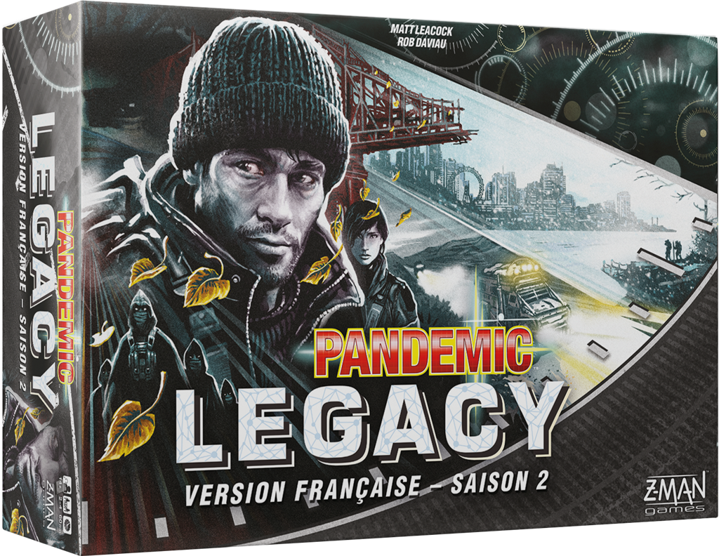 Pandemic Legacy : Saison 2 (Noir) Pandemic Legacy : Saison 2 (Noir)