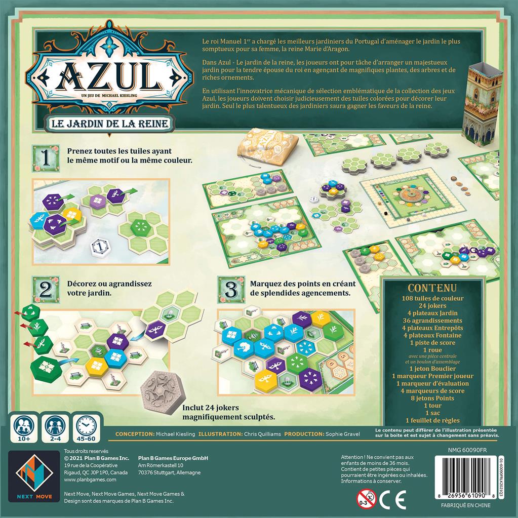 Azul : Le jardin de la Reine Azul : Le jardin de la Reine
