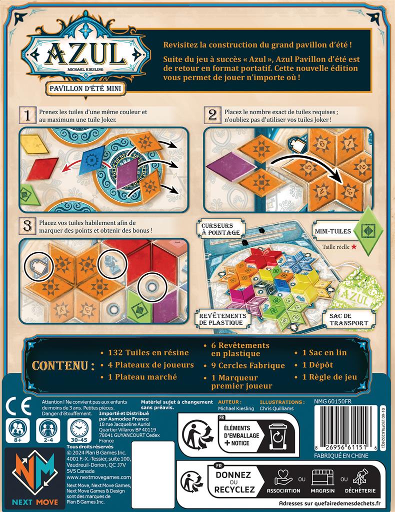 Azul Mini Pavillon d'été Azul Mini Pavillon d'été