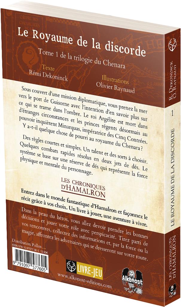Les Chro. d'Hamalron 1 : Le Royaume de la discorde