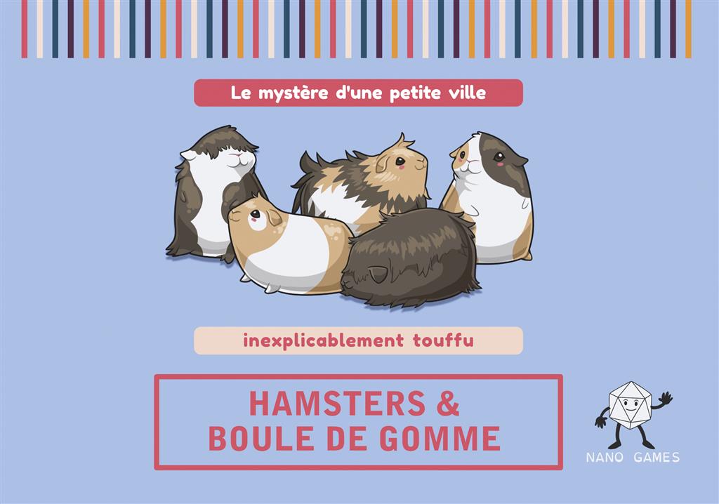 Hamster et boule de gomme