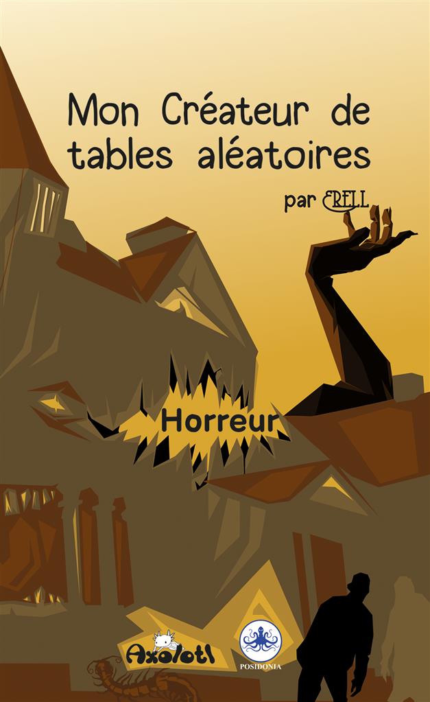 Mon créateur de table perso : Horreur