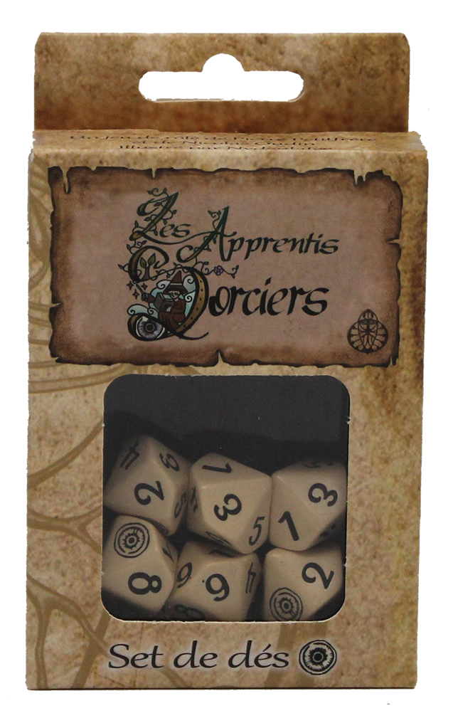 Les Apprentis Sorciers : Set de dés Les Apprentis Sorciers : Set de dés