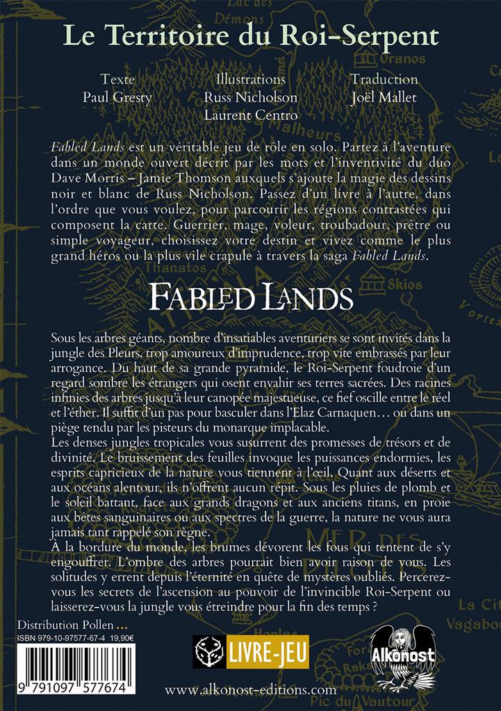 Fabled Lands 7 : Le Territoire du Roi-Serpent