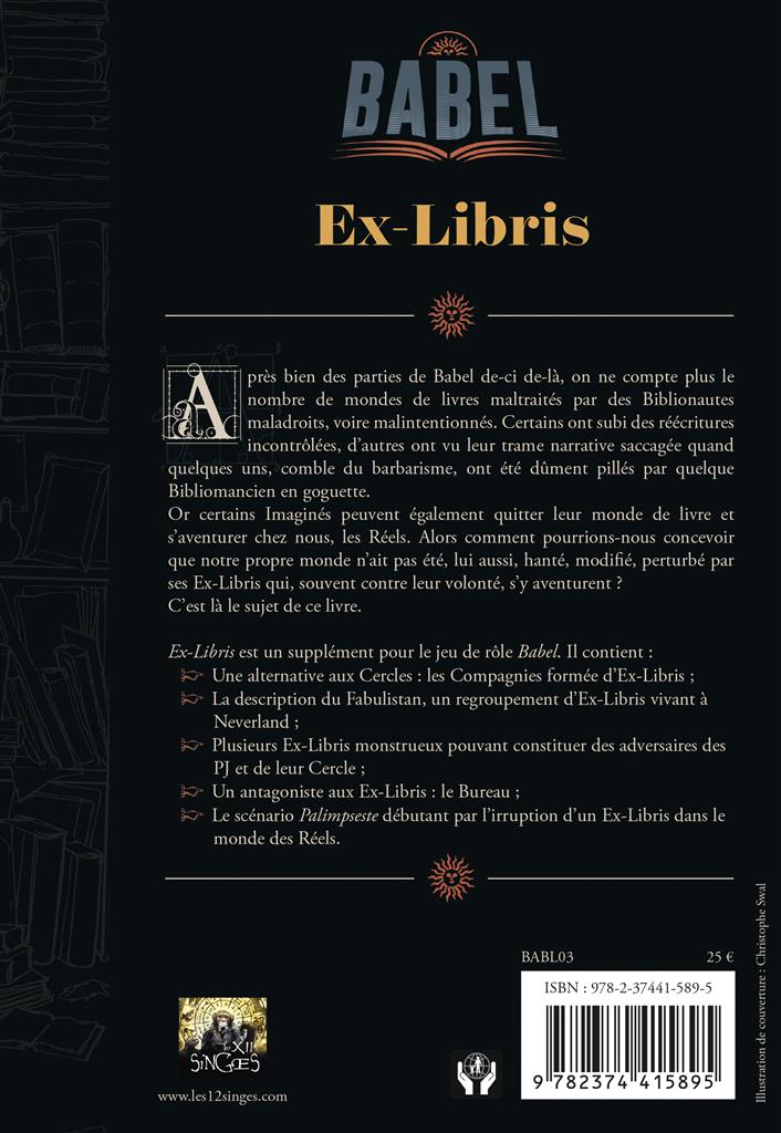 Babel : Ex Libris Babel : Ex Libris