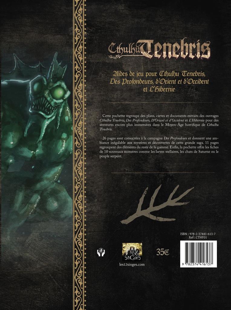 Cthulhu Tenebris : Aides de jeu Cthulhu Tenebris : Aides de jeu
