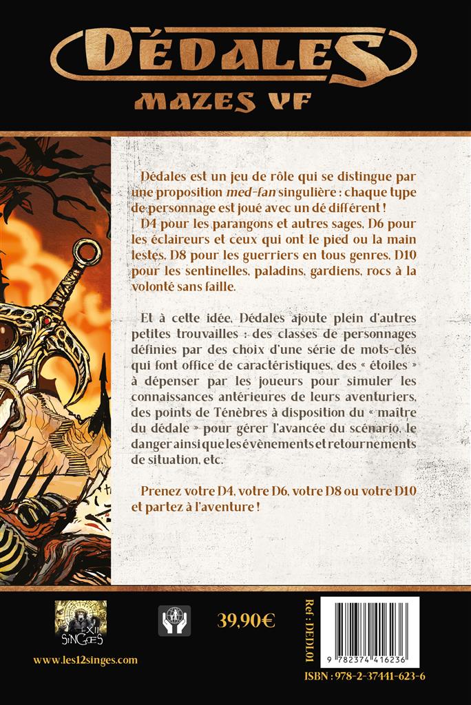 Dédales : Livre de base Dédales : Livre de base