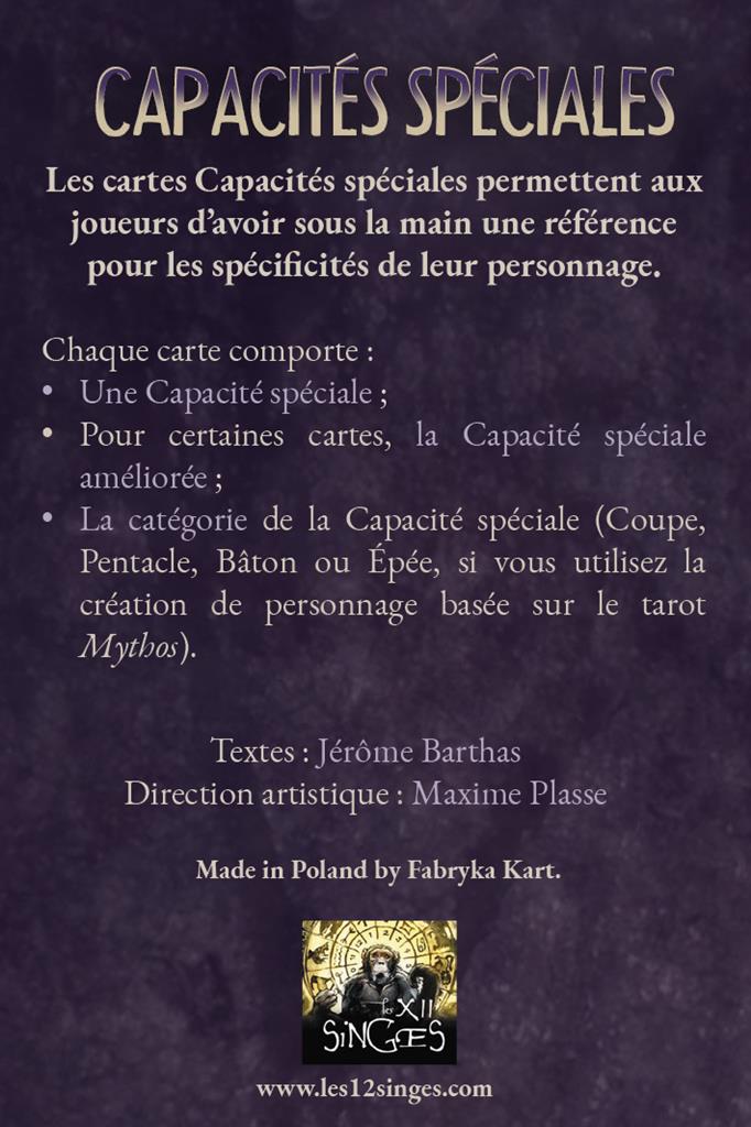 Cthulhu Hack : Capacités spéciales