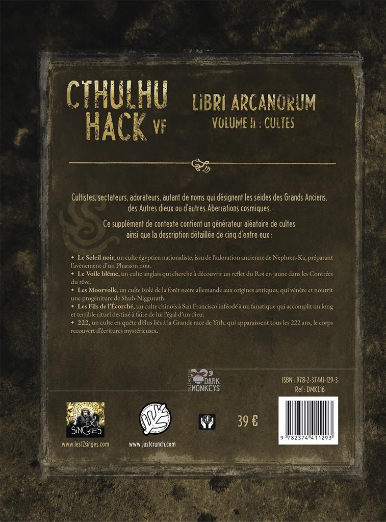 Cthulhu Hack : Cultes 