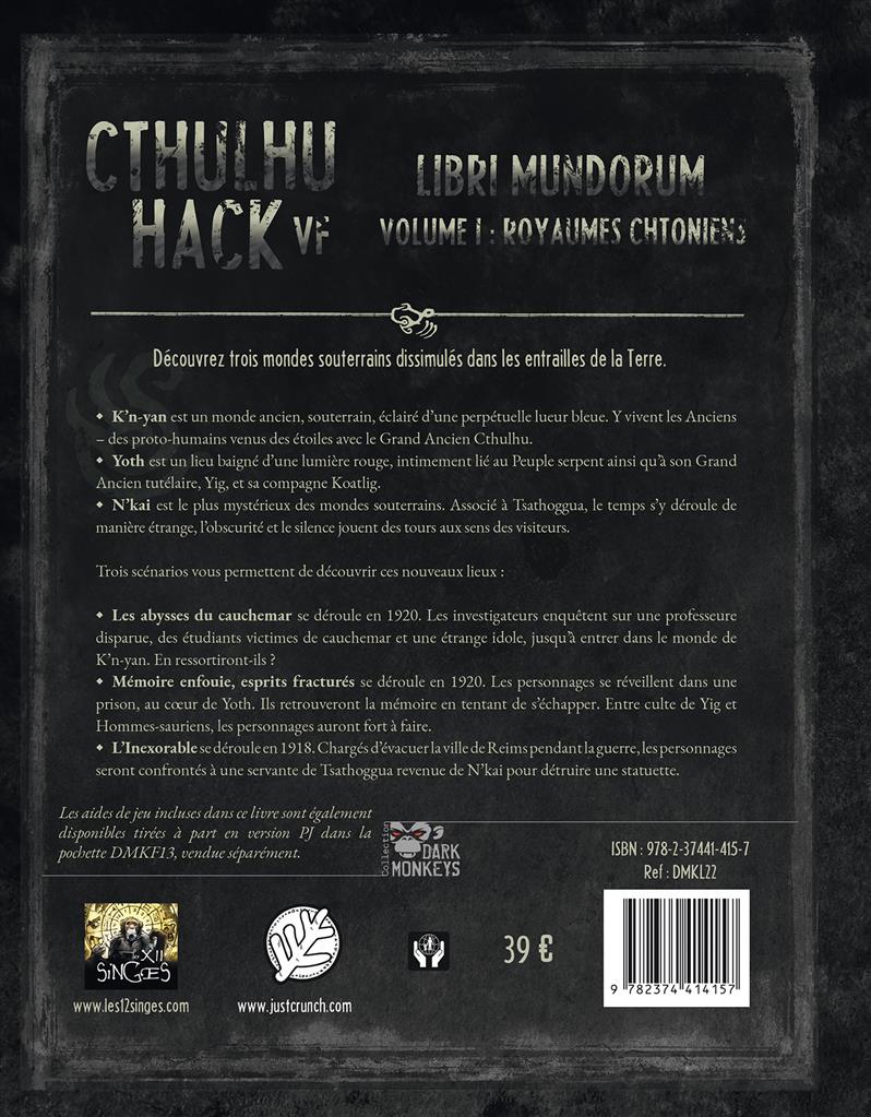 Libri Mundorum - Royaumes chtoniens