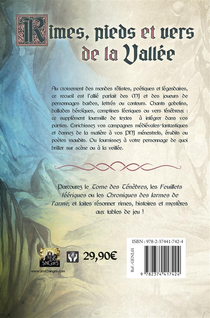 Rimes, pieds et vers de la vallée