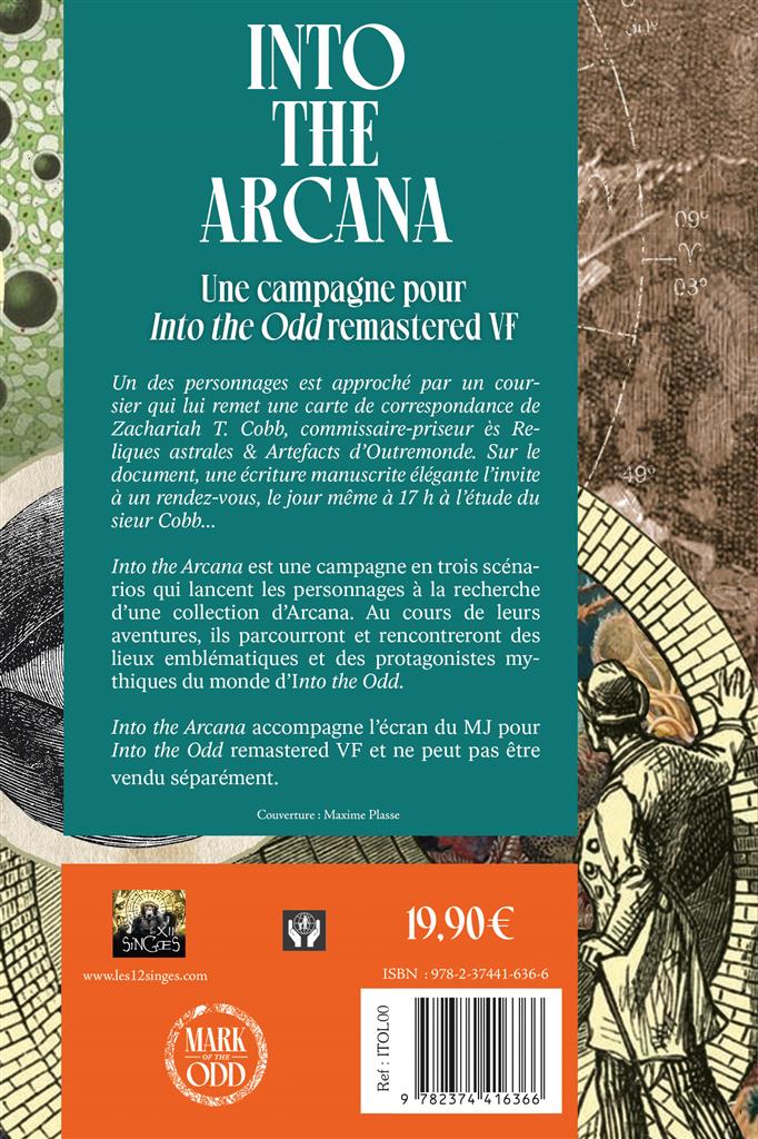 Into the Arcana + écran du MJ Into the Odd