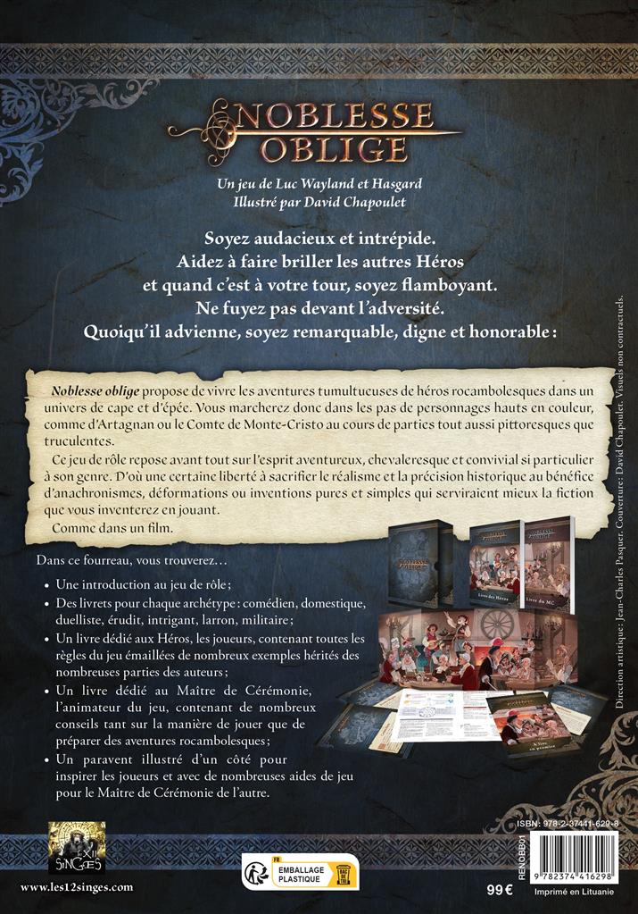 Noblesse Oblige