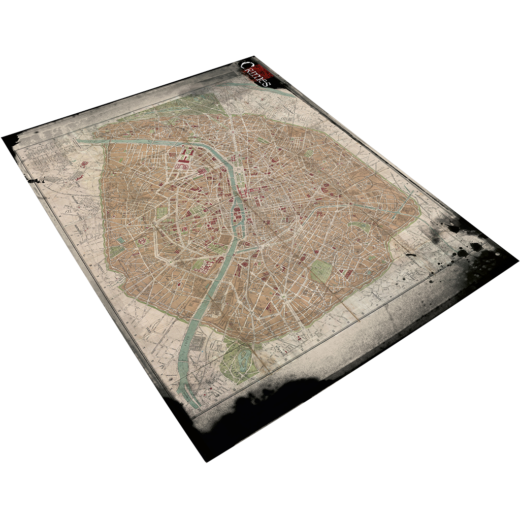 CRIMES : Carte de Paris CRIMES : Carte de Paris