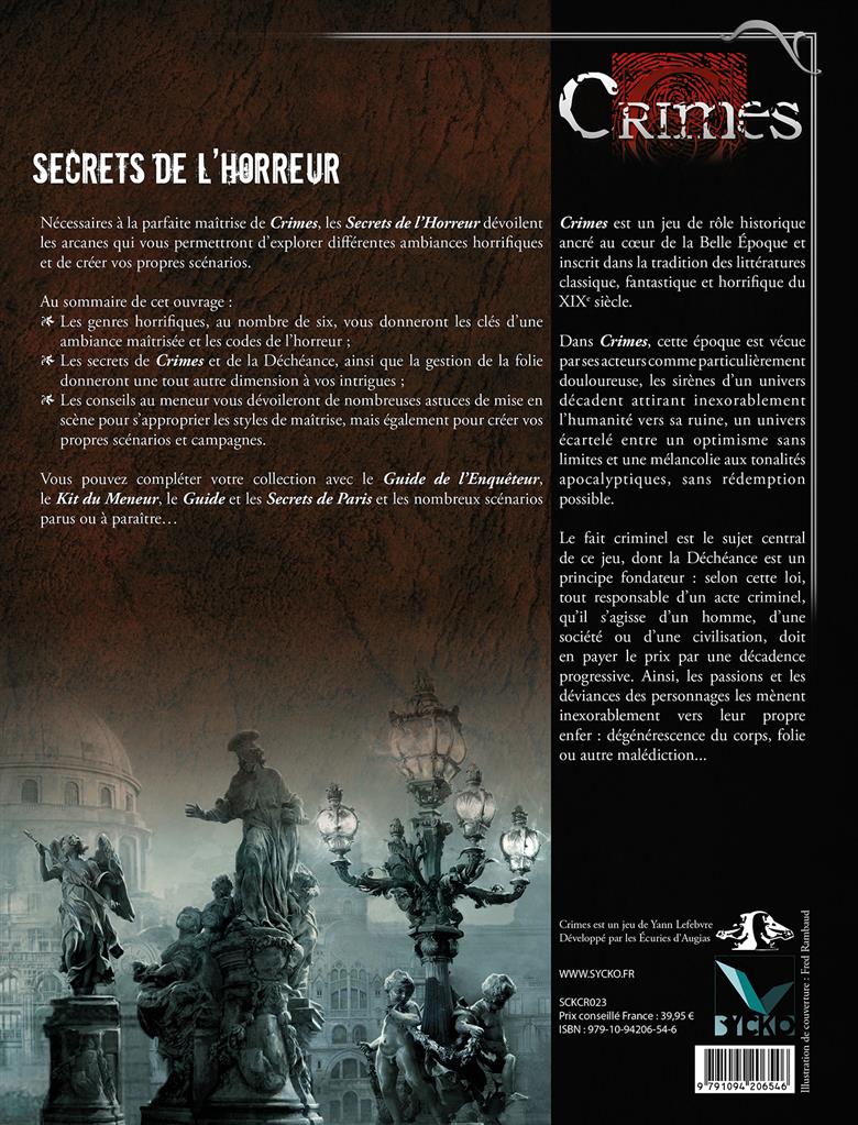 CRIMES : Les Secrets de l'Horreur
