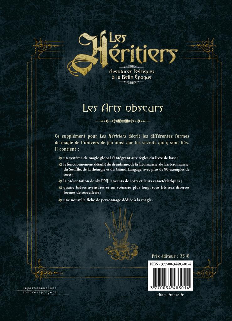 Les Héritiers -Les Arts Obscurs Les Héritiers -Les Arts Obscurs