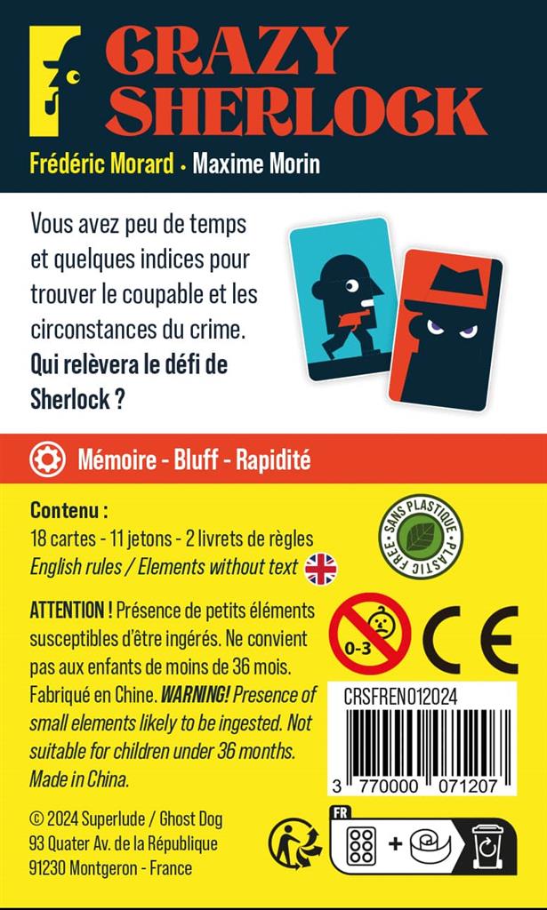 Feux Follets : Crazy Sherlock Feux Follets : Crazy Sherlock