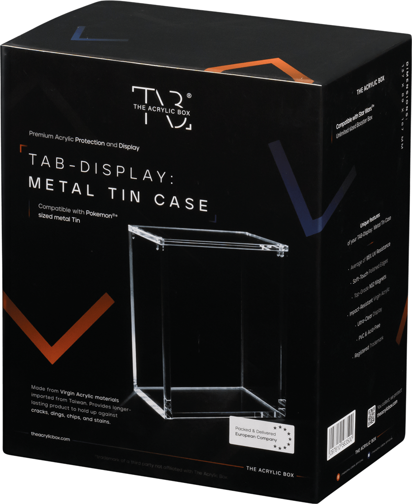 TAB - Display : Metal tin Case