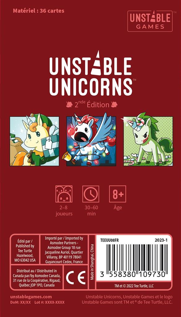 Unstable Unicorns : Christmas Special (BB)